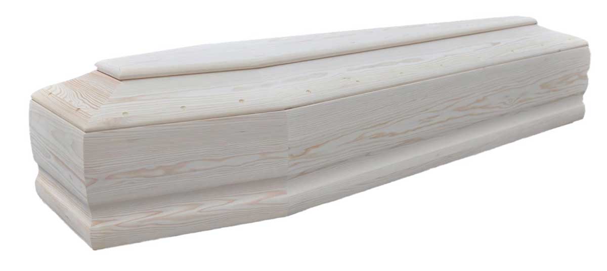 Cofano in legno di larice grezzo Cofano in legno di larice grezzo